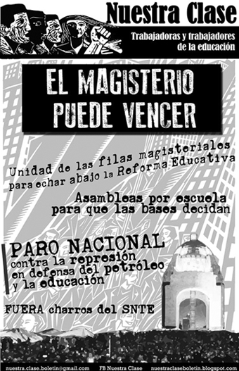 Paro indefinido en la Normal Superior contra la Reforma Educativa 