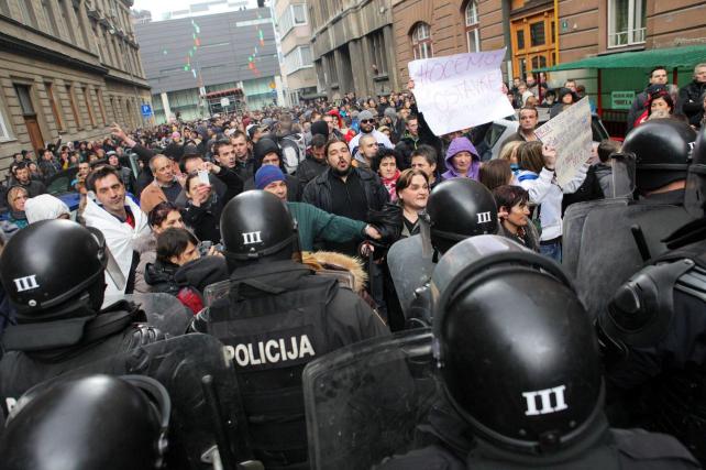 Días de furia en Bosnia