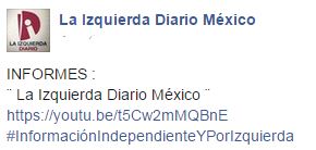 PROXIMO LANZAMIENTO : IZQUIERDA DIARIO MEXICO
