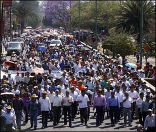 ALTO A LA REPRESIÓN Y PERSECUCIÓN AL MAGISTERIO DE OAXACA 