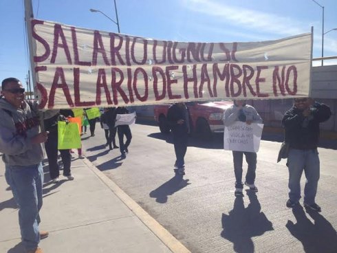 Lucha obrera en la frontera