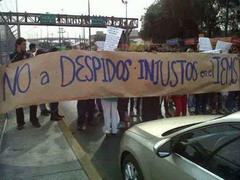 Solidaridad con las trabajadoras de intendencia del IEMS
