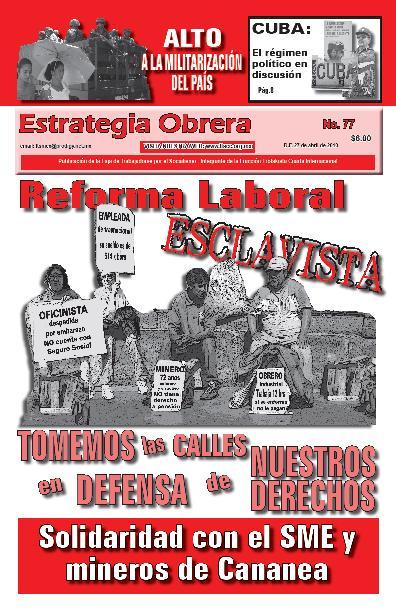 Estrategia Obrera 77