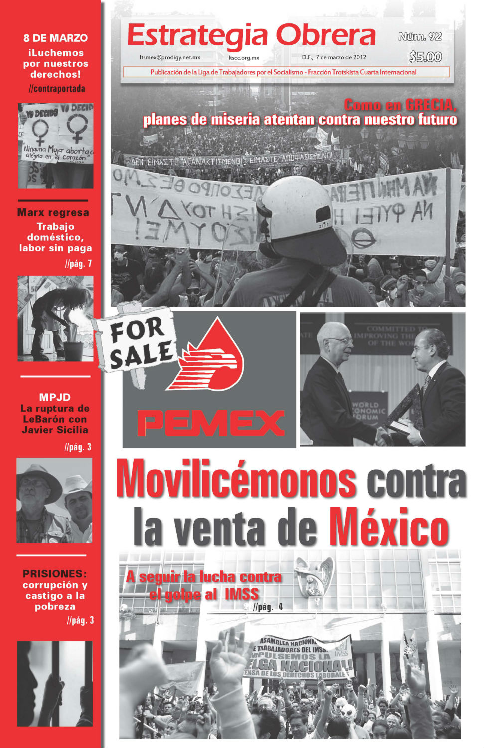 Estrategia Obrera 92
