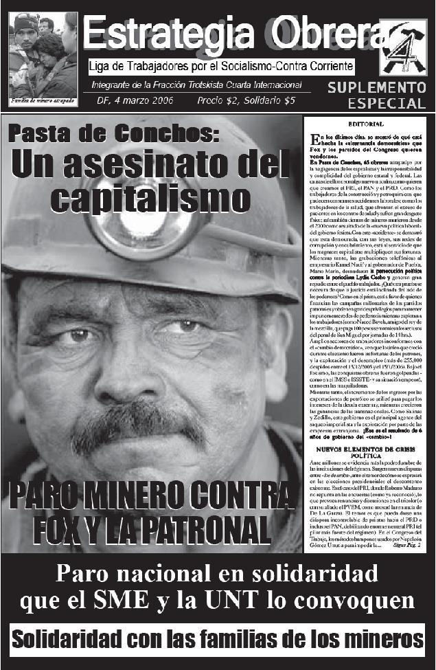 EO Suplemento Pasta de Conchos 4/3/06