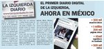 EL PRIMER DIARIO DIGITAL DE LA IZQUIERDA, AHORA EN MÉXICO