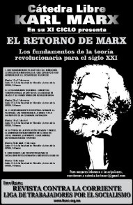 Cartel de la catedra