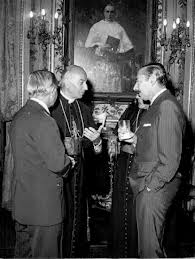 Bergolio, Videla y miembros de la junta militar durante la dictadura.