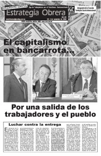 Estrategia Obrera - Suplemento especial crisis económica