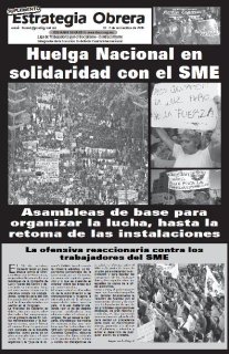 Estrategia Obrera - Suplemento especial (30/10/09)