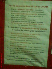 El programa de la planilla