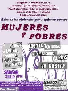 Cartel jornada Ecatepec 3 de julio