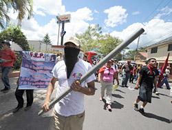 Resistencia contra el golpe en Tegucigalpa