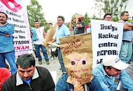 Marcha en rechazo a la Reforma Laboral