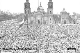 Una de las mayores concentraciones del Magisterio en 1989 durante la llamada "Primavera magisterial"