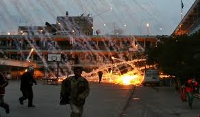 Bombardeo israelí en Gaza