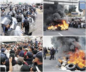 Heroica lucha de los maestros de Morelos