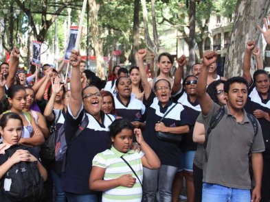Marcha del 1 de mayo en San Pablo