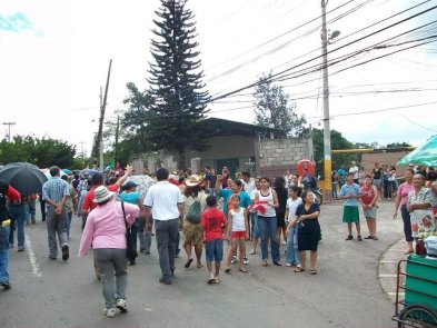 Solidaridad en las calles con los manifestantes