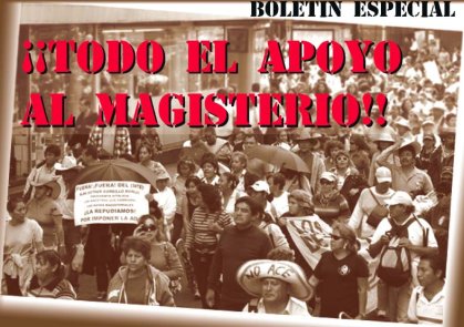 apoyo al magisterio de Morelos