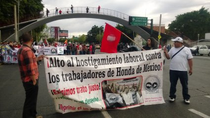MTS junto a trabajadores de Honda