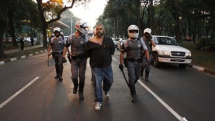 Claudionor Brandao, delegado sindical y dirigente de la LERQI, grupo hermano de la LTS
