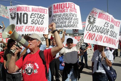 Libertad a Miguel Marquez Rios!